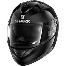 Shark / シャーク フルフェイスヘルメット RIDILL BLANK ブラック/BLK | HE0500BLK, sh_HE0500EBLKXS - SHARK / シャークヘルメット