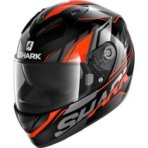 Shark / シャーク フルフェイスヘルメット RIDILL 1.2 PHAZ ブラック オレンジアンスラサイト/KOA | HE0533KOA, sh_HE0533EKOAXS - SHARK / シャークヘルメット