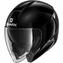 Shark / シャーク オープンフェイスヘルメット CITYCRUISER BLANK ブラック/BLK | HE1920BLK, sh_HE1920EBLKXS - SHARK / シャークヘルメット