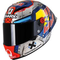 Shark / シャーク フルフェイスヘルメット RACE-R PRO GP MARTINATOR SIGNATURE ブルー クローム オレンジ/BUO | HE8427BUO, sh_HE8427EBUOXS - SHARK / シャークヘルメット