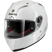 Shark / シャーク フルフェイスヘルメット RACE-R PRO BLANK ホワイト アズール/WHU | HE8600WHU, sh_HE8600EWHUXS - SHARK / シャークヘルメット