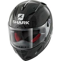 Shark / シャーク フルフェイスヘルメット RACE-R PRO カーボン SKIN カーボン ホワイト ブラック/DWK | HE8677DWK, sh_HE8677EDWKXS - SHARK / シャークヘルメット