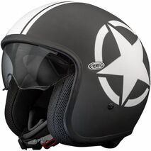 Premier / プレミア オープンフェイス ヘルメット VINTAGE STAR 9 BM | APJETVIEFIBS9M0, pre_APJETVIEFIBS9M00XL - Premier / プレミアヘルメット