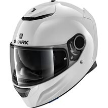 Shark / シャーク フルフェイスヘルメット SPARTAN 1.2 BLANK ホワイト アズール/WHU | HE3430WHU, sh_HE3430EWHUXXL - SHARK / シャークヘルメット