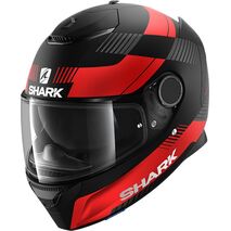 Shark / シャーク フルフェイスヘルメット SPARTAN 1.2 STRAD Mat ブラック レッド アンスラサイト/KRA | HE3439KRA, sh_HE3439EKRAXXL - SHARK / シャークヘルメット