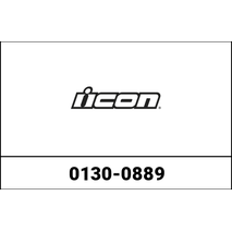 Icon Precision Optics Variant Pro ヘルメットシールド 赤, icon_0130-0889 - ICON / アイコン