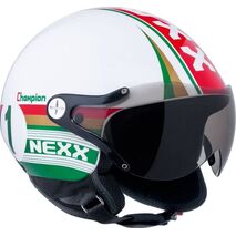 Nexx X60 Champion -White/Green/Red -Size: L | 01X6000149_L, nx_01X6000149_L - Nexx / ネックス ヘルメット