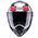 Caberg キャバーグ ジャッカル ダークサイド ヘルメット ブラック ホワイト レッド | C2NE00H2, cab_C2NE00H2_2XL - Caberg / カバーグヘルメット