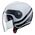 Caberg キャバーグ アップタウン クロノ ヘルメット ライト グレー ブラック | C6GE00I2, cab_C6GE00I2_L - Caberg / カバーグヘルメット
