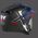 Nolan / ノーラン モジュラーヘルメット N70 2x Bungee N-com ブルー フラットブラック | N7X000520038, nol_N7X0005200382 - Nolan / ノーラン & エックスライトヘルメット
