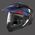Nolan / ノーラン モジュラーヘルメット N70 2x Bungee N-com ブルー フラットブラック | N7X000520038, nol_N7X0005200381 - Nolan / ノーラン & エックスライトヘルメット
