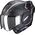 Scorpion / スコーピオン Exo モジュラーヘルメット Tech Square ブラックレッド | 18-348-24, sco_18-348-24_S - Scorpion / スコーピオンヘルメット