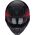 Scorpion / スコーピオン Exo モジュラーヘルメット Covert X Tattoo ブラックマット レッド | 86-394-24, sco_86-394-24_L - Scorpion / スコーピオンヘルメット