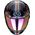 Scorpion / スコーピオン Exo フルフェイスヘルメット 390 Chica 2 ブラックブルーレッド | 39-381-296, sco_39-381-296_XS - Scorpion / スコーピオンヘルメット