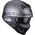 Scorpion / スコーピオン Exo モジュラーヘルメット Covert X Tussle シルバー マットブラック | 86-395-232, sco_86-395-232_2XL - Scorpion / スコーピオンヘルメット