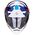 Scorpion / スコーピオン Exo モジュラーヘルメット Adx-2 Camino ホワイト ブルーレッド | 89-399-236, sco_89-399-236_XS - Scorpion / スコーピオンヘルメット
