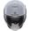 Shark / シャーク オープンフェイスヘルメット CITYCRUISER DUAL BLANK ホワイト シルバー Glossy/W01 | HE1928W01, sh_HE1928EW01L - SHARK / シャークヘルメット