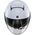 Shark / シャーク オープンフェイスヘルメット NANO BLANK ホワイト シルバー Glossy/W01 | HE2802W01, sh_HE2802EW01L - SHARK / シャークヘルメット