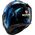 Shark / シャーク フルフェイスヘルメット SPARTAN GT BCL. MICR. REPLIKAN ブラック クロームブルー/KUB | HE7068KUB, sh_HE7068EKUBS - SHARK / シャークヘルメット