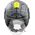 Premier / プレミア オープンフェイス ヘルメット 22 COOL EVO NTY GREY BM | APJETCOOFIBNYG, pre_APJETCOOFIBNYG0XXL - Premier / プレミアヘルメット