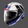 Nolan / ノーラン モジュラーヘルメット N100 5 Hilltop N-com ブルーメタルホワイト | N15000563049, nol_N150005630495 - Nolan / ノーラン & エックスライトヘルメット