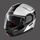 Nolan / ノーラン モジュラーヘルメット N90 3 Voyager N-com メタルホワイト ブラック | N93000521017, nol_N930005210171 - Nolan / ノーラン & エックスライトヘルメット
