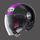 Nolan / ノーラン ジェットヘルメット N21 バイザー Dolce Vita パープル ブラック | N21000589103, nol_N210005891031 - Nolan / ノーラン & エックスライトヘルメット