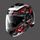 Nolan / ノーラン モジュラーヘルメット N100 5 Plus Starboard N-com ブラックレッド | N1P000494045, nol_N1P0004940451 - Nolan / ノーラン & エックスライトヘルメット