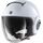 Shark / シャーク オープンフェイスヘルメット NANO BLANK ホワイト シルバー Glossy/W01 | HE2802W01, sh_HE2802EW01XL - SHARK / シャークヘルメット