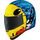Icon Street フルフェイスヘルメット Airform Brozak MIPS 黄色, 青, icon_0101-14931 - ICON / アイコン