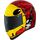 Icon Street フルフェイスヘルメット Airform Brozak MIPS 黄色, 赤, icon_0101-14942 - ICON / アイコン