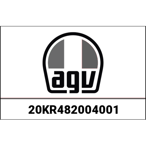 AGV / エージーブ TOP VENT ORBYT PEARL WHITE GLOSSY | 20KR482004001, agv_20KR482004-001 - AGV / エージーブイヘルメット