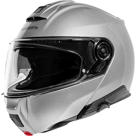 SCHUBERTH / シューベルト C5 GLOSSY SILVER Flip Up Helmet | 4156013360, sch_4156013360 - SCHUBERTH / シューベルトヘルメット