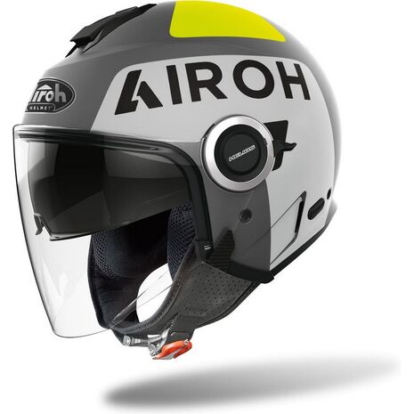 Airoh HELIOS UP, GREY MATT | HEUP81, airoh_HEUP81_L - Airoh / アイローヘルメット
