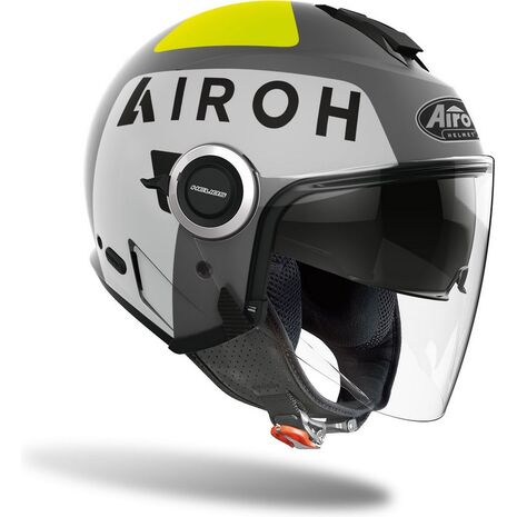Airoh HELIOS UP, GREY MATT | HEUP81, airoh_HEUP81_XXL - Airoh / アイローヘルメット