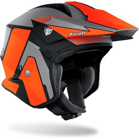Airoh / アイロー TRR S PURE オレンジマット | TRRSP32, airoh_TRRSP32_XS - Airoh / アイローヘルメット