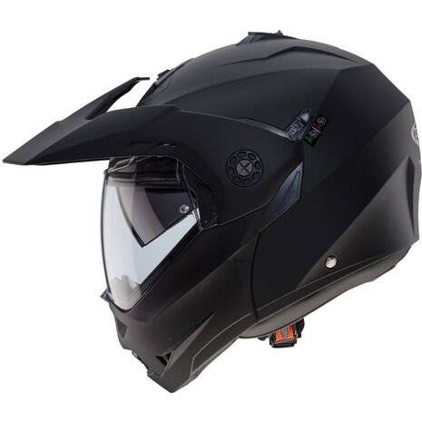 Caberg TOURMAX Flip Up Helmet, MATT BLACK | C0FA0017, cab_C0FA0017L - Caberg / カバーグヘルメット