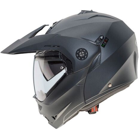 Caberg TOURMAX Flip Up Helmet, MATT GUN METAL | C0FA0091, cab_C0FA0091L - Caberg / カバーグヘルメット