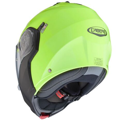 Caberg DROID HI VIZION Flip Up Helmet, Fluo Yellow | C0HA0026, cab_C0HA0026S - Caberg / カバーグヘルメット