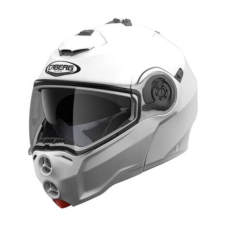 Caberg DROID Flip Up Helmet, WHITE METAL | C0HA00A5, cab_C0HA00A5M - Caberg / カバーグヘルメット