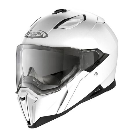 Caberg JACKAL MONO Full Face Helmet, WHITE | C2NA00A1, cab_C2NA00A1S - Caberg / カバーグヘルメット