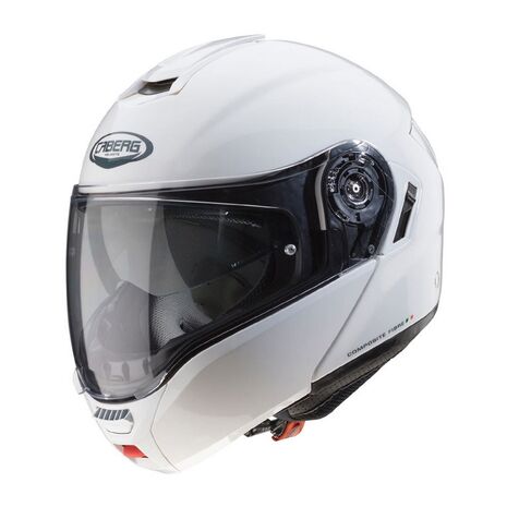 Caberg LEVO Flip Up Helmet, WHITE METAL | C0GA00A5, cab_C0GA00A5XL - Caberg / カバーグヘルメット