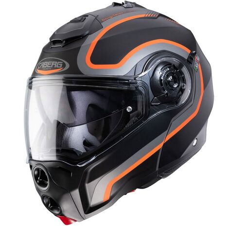 Caberg カベルグ ドロイド ピュア モジュラー ヘルメット オレンジ ブラック | C0HF0070, cab_C0HF0070_L - Caberg / カバーグヘルメット