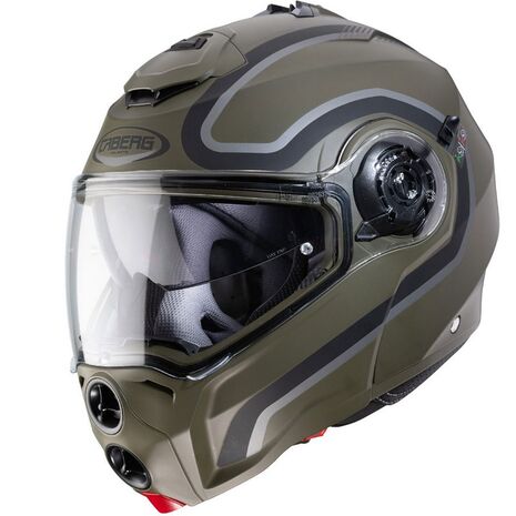 Caberg カベルグドロイドピュアモジュラーヘルメットグリーンミリタリー | C0HF00I3, cab_C0HF00I3_L - Caberg / カバーグヘルメット