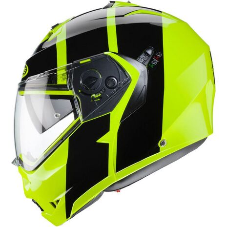 Caberg DUKE II IMPACT Flip Up Helmet, YELLOW FLUO/BLACK | C0IF00H4, cab_C0IF00H4XL - Caberg / カバーグヘルメット