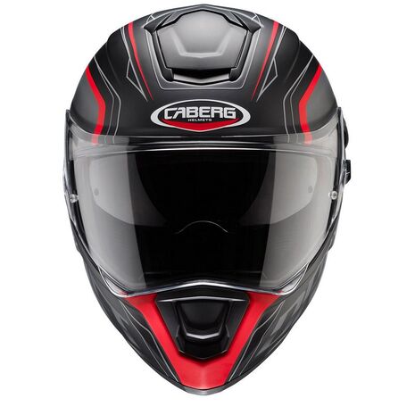 Caberg DRIFT EVO INTEGRA Full Face Helmet, MATT BLACK/ANTHRACITE/RED FLUO | C2OF00H9, cab_C2OF00H9XL - Caberg / カバーグヘルメット