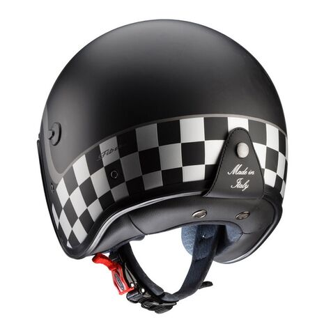 Caberg FREERIDE FORMULA Open Face Helmet, MATT BLACK/ANTHRACITE/SILVER | C4CR00G4, cab_C4CR00G4XL - Caberg / カバーグヘルメット