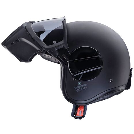 Caberg GHOST JET Open Face Helmet, MATT BLACK | C4FA0017, cab_C4FA0017M - Caberg / カバーグヘルメット