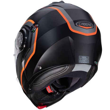 Caberg カベルグ ドロイド ピュア モジュラー ヘルメット オレンジ ブラック | C0HF0070, cab_C0HF0070_XS - Caberg / カバーグヘルメット