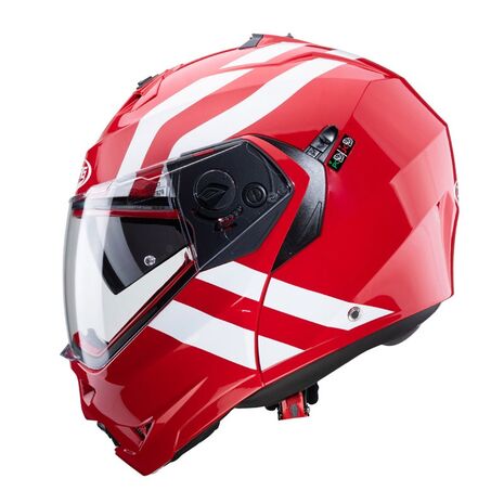 Caberg カバーグ デューク 2 スーパーレジェンド モジュラー ヘルメット レッド | C0IH0073, cab_C0IH0073_XL - Caberg / カバーグヘルメット